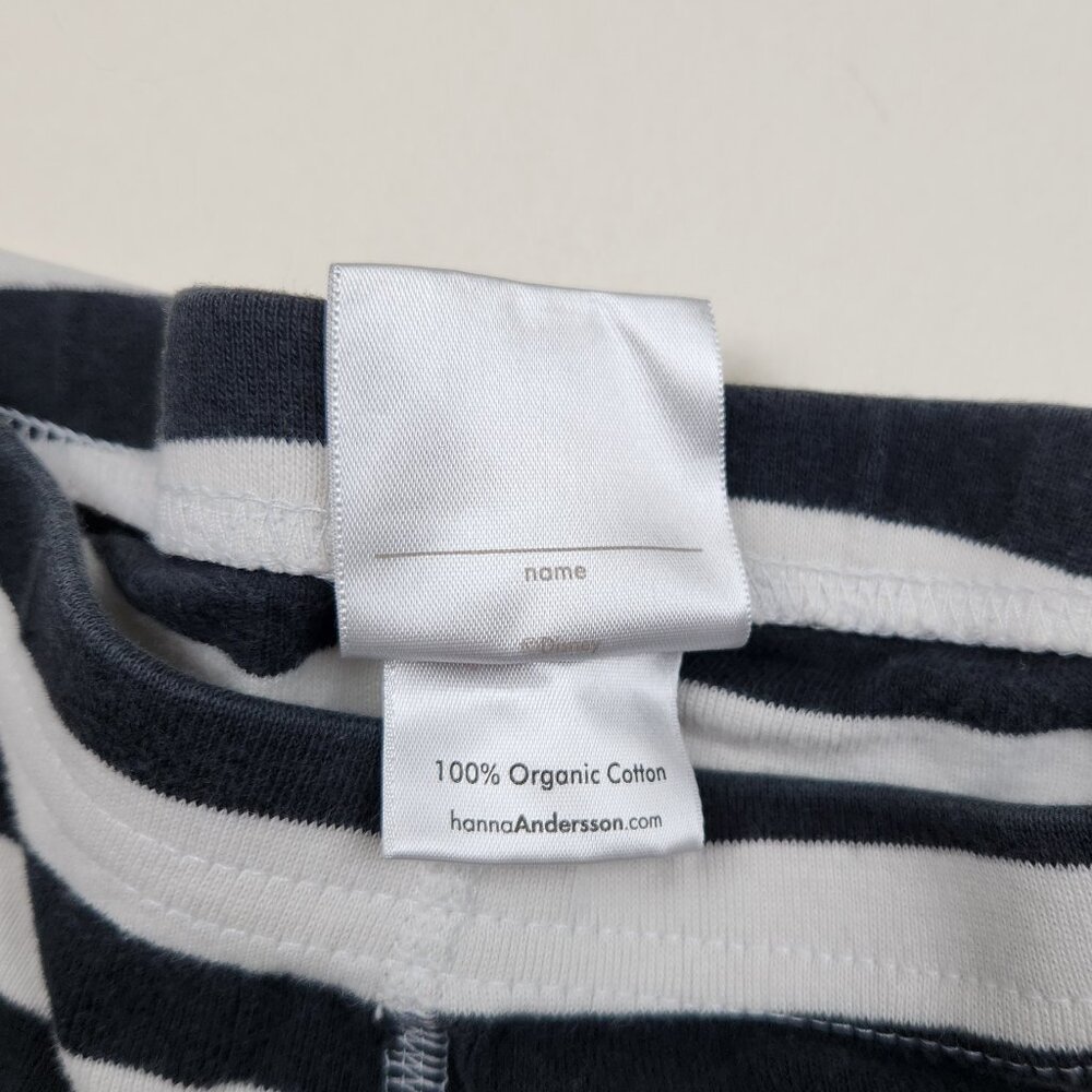 Hanna Andersson Disney Blue White Striped Pajama Pants sz US 10 140cm - Picture 6 of 7